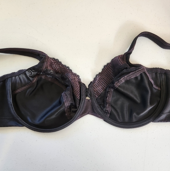 Wonderbra Plus New In Box Size 40D Stylr 1981 Black Unpadded Underwire Unlined - Picture 5 of 7